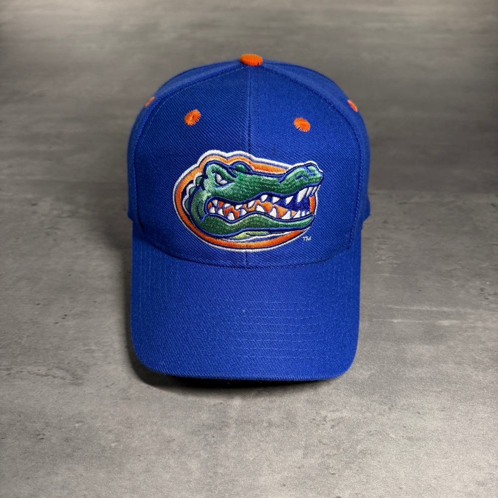 Vintage Florida Gators Snapback Hat Blue Orange Top Of The World Faded Logo